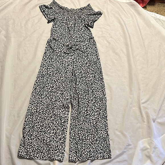 Anthropologie leopard jumpsuit Sz XS - Picture 2 of 8